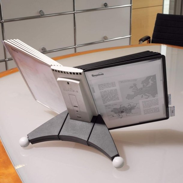 Durable Registersystem Sherpa table - 10 sorte/gr rammer