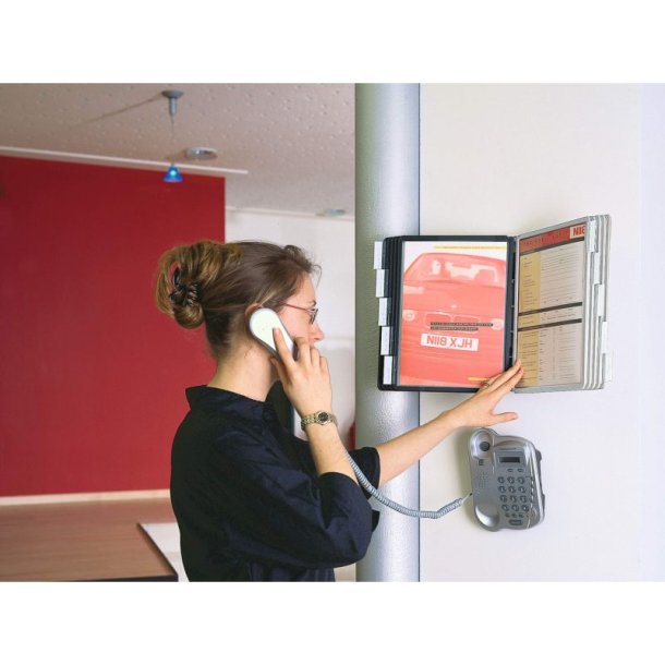 Durable Registersystem Sherpa wall - 10 gr/sorte rammer