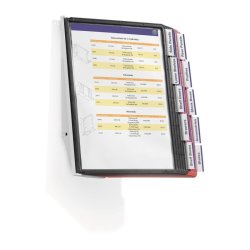 Durable Registersystem Sherpa wall - 10 rd/sorte rammer