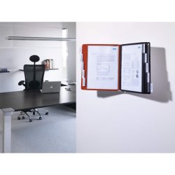 Durable Registersystem Sherpa wall - 10 rd/sorte rammer