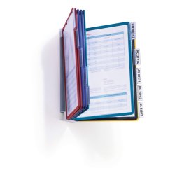 Durable Registersystem Vario wall - 10 flerfarvet rammer