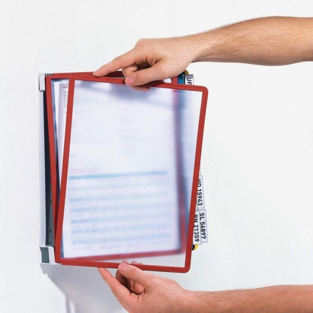 Durable Registersystem Vario wall - 10 flerfarvet rammer