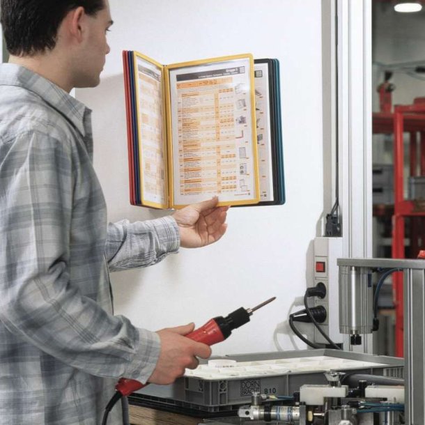 Durable Registersystem Vario wall - 10 flerfarvet rammer