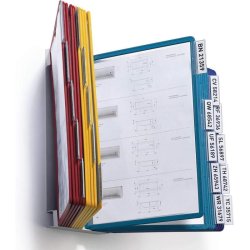 Durable Registersystem Vario wall - 20 flerfarvet rammer