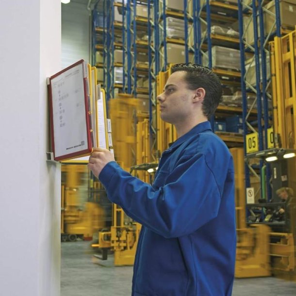 Durable Registersystem Vario wall - 20 flerfarvet rammer