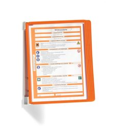 Durable Registersystem Vario wall - 5 orange rammer