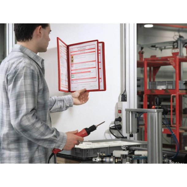 Durable Registersystem Vario wall - 5 rde rammer