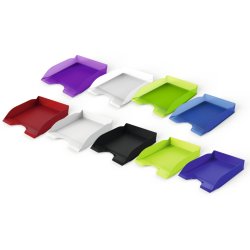 Durable brevbakke Basic A4 - ensfarvet sort