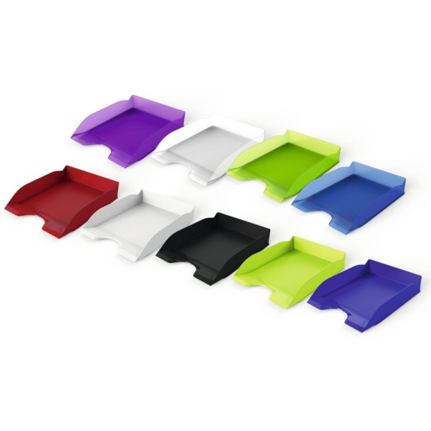 Durable brevbakke Basic A4 - ensfarvet sort