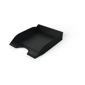 Durable brevbakke Basic A4 - ensfarvet sort