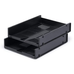 Durable brevbakke Optimo A4 - ensfarvet antracit