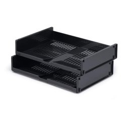 Durable brevbakke Optimo A4 - Landscape ensfarvet antracit