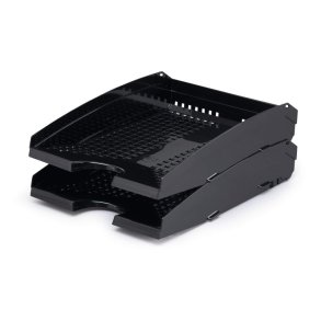 Durable brevbakke Trend A4 - ensfarvet sort