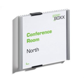 Durable Info Sign drskilt aluminium - 149x148,5mm kvadrat