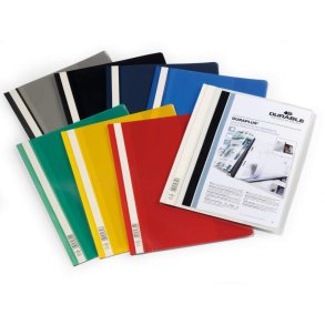 Durable Duraplus tilbudsmapper A4+ - assorteret farver