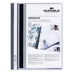 Durable Duraplus tilbudsmapper A4+ - gr
