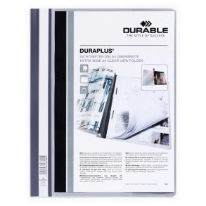 Durable Duraplus tilbudsmapper A4+ - gr