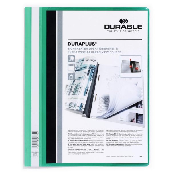 Durable Duraplus tilbudsmapper A4+ - grn
