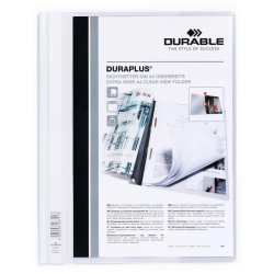 Durable Duraplus tilbudsmapper A4+ - hvid