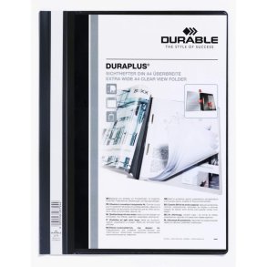 Durable Duraplus tilbudsmapper A4+ - sort