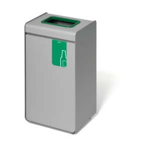 Durable 55 Liter sorteringspand - Durasort - Lys gr - grn indkast