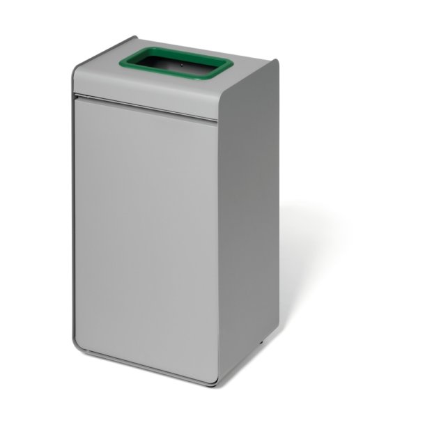 Durable 55 Liter sorteringspand - Durasort - Lys gr - grn indkast