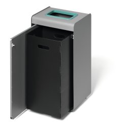 Durable 55 Liter sorteringspand - Durasort - Lys gr - lys grn indkast