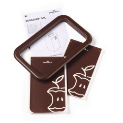 Durable 55 Liter sorteringspand - Durasort - Lys gr - brun indkast