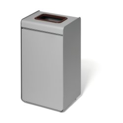 Durable 55 Liter sorteringspand - Durasort - Lys gr - brun indkast