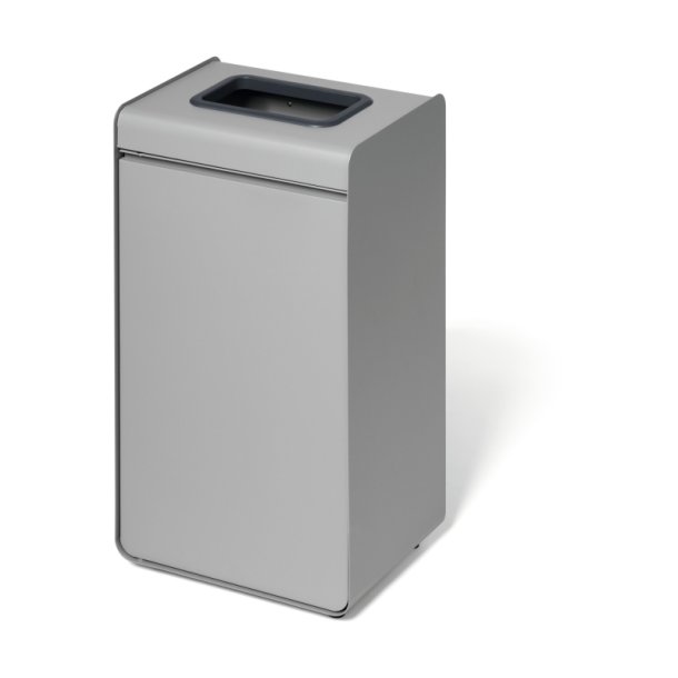 Durable 55 Liter sorteringspand - Durasort - Lys gr - antracit indkast