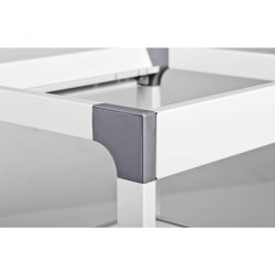 Durable hngemappevogn gr - til 200 Mapper - ridsefast stl