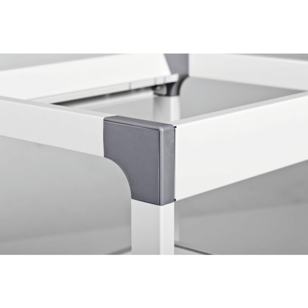 Durable hngemappevogn gr - til 200 Mapper - ridsefast stl