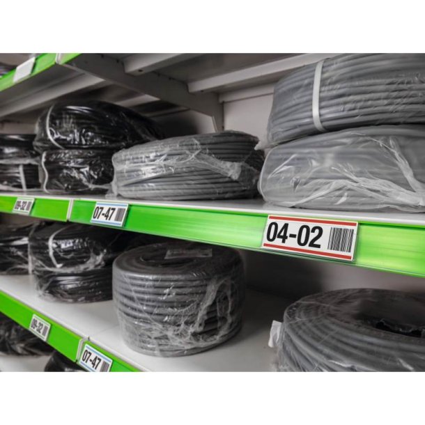 Durable hyldeforkanter 100x38 - magnetiske - 10 klare