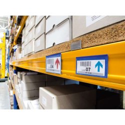 Durable hyldeforkanter 150x67 - magnetiske - 50 bl