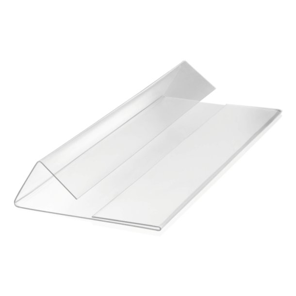 Durable hyldeforkanter 210x74 - fals - 10 klare