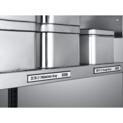 Durable hyldeforkanter c-profil - 200x20 - magnetisk - 50 stk