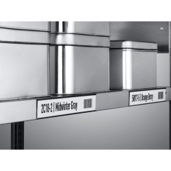 Durable hyldeforkanter c-profil - 200x40 - magnetisk - 50 stk