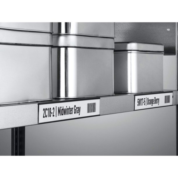 Durable hyldeforkanter c-profil - 200x40 - magnetisk - 50 stk