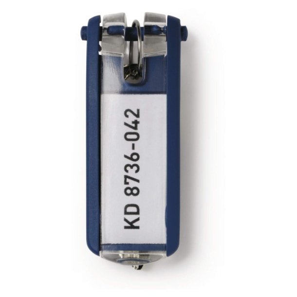Durable Key Clip keyholder - 6 stk. bl ngleringe