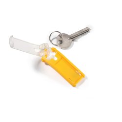 Durable Key Clip keyholder - 6 stk. gule ngleringe