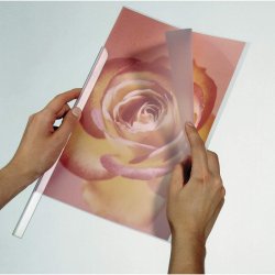 Durable Klemryg A4 transparent plast - til 30 Ark - 100 stk.