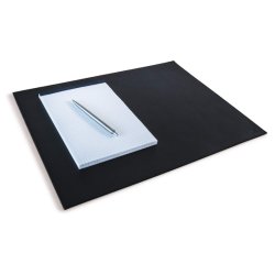Durable skriveunderlag lder sort - 420 x 300 mm