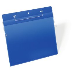 Durable lagerlommer A4 plast - flap - wire - liggende - 50 bl