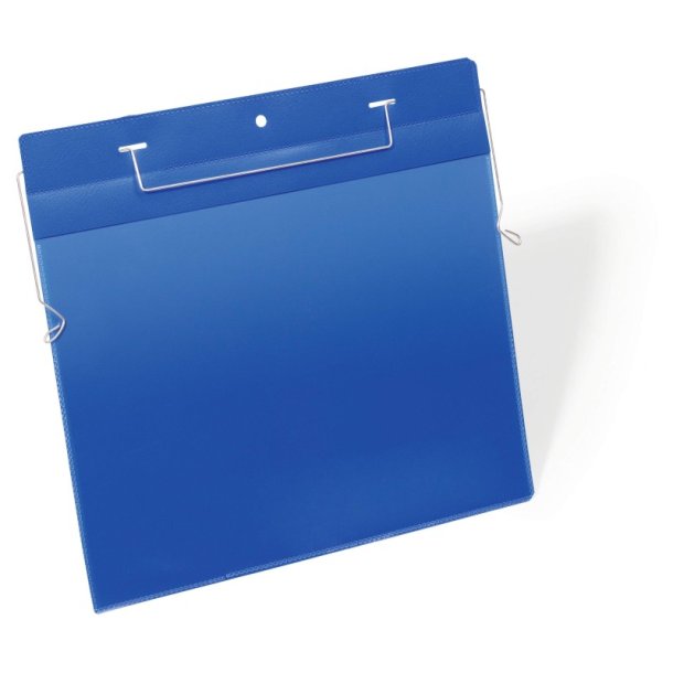 Durable lagerlommer A4 plast - flap - wire - liggende - 50 bl
