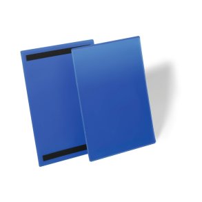 Durable lagerlommer A4 plast - magnetisk - st�ende - 50 bl�