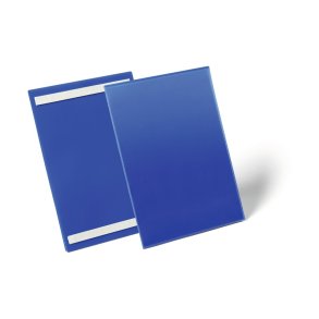Durable lagerlommer A4 plast - selvkl�bende - St�ende - 50 bl�
