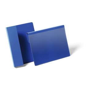 Durable lagerlommer A5 plast - Fals - liggende - 50 bl�