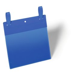 Durable lagerlommer A5 plast - flap - strop - liggende - 50 bl