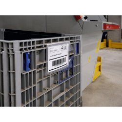 Durable lagerlommer A5 plast - flap - wire - liggende - 50 klare