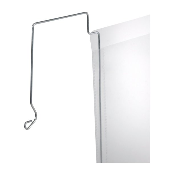 Durable lagerlommer A5 plast - wire - liggende - 50 stk. klare